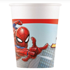 Bekers Spiderman - pak 8 stuks Bekers Spiderman - pak 8 stuks