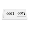 Garderobetickets (boekje 50 stuks)