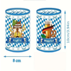 Tafeldecoratie lantaarn Oktoberfest (set van 2 stuks)