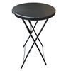 Statafel budget Ø 80 cm - zwart