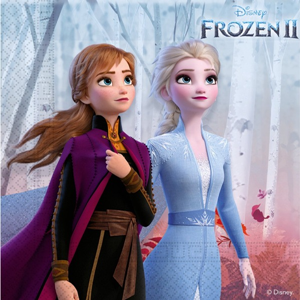 Servetten Frozen - pak 16 stuks
