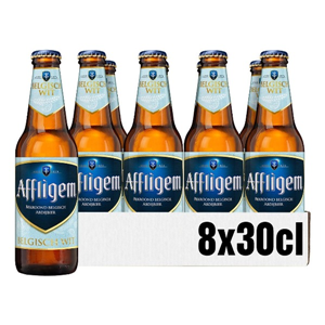 Affligem Belgisch Wit - fles 8x 30cl*