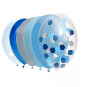 Ballonnen blauw Ø 30 cm - 10 stuks