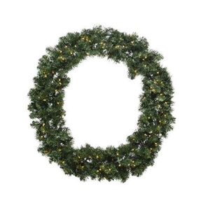Kerstkrans met ledverlichting - 50 cm