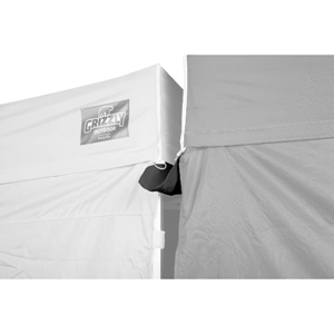 Regengoot 3 meter zwart