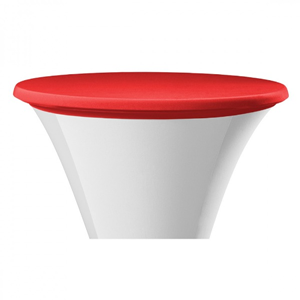 Topcover statafel rood