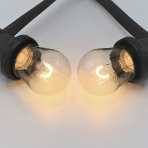 Prikkabel LED 1 watt warm wit