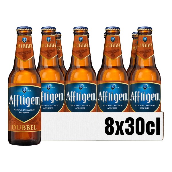Affligem Dubbel - fles 8x 30cl*