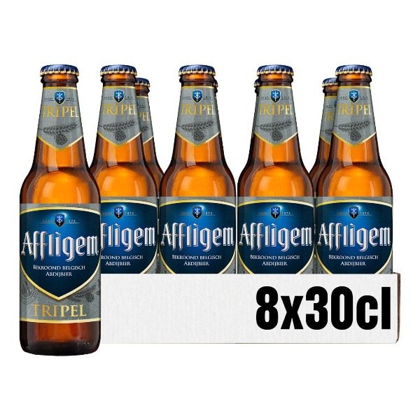 Affligem Tripel - fles 8x 30cl* Affligem Tripel - fles 8x 30cl*