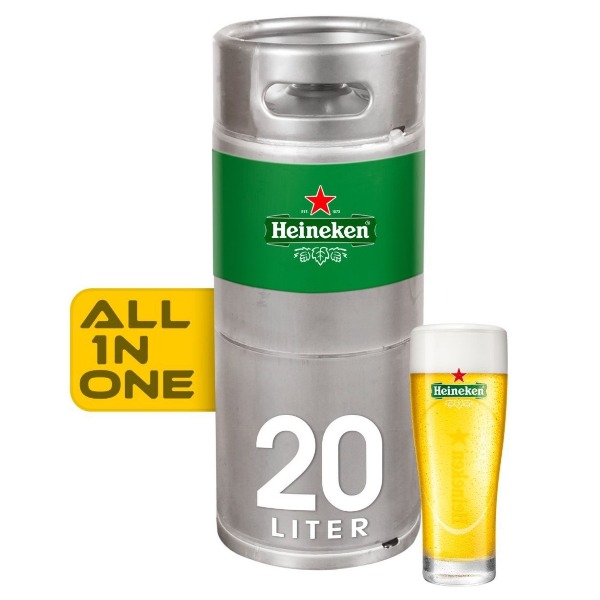 Bierfust 20 liter - Heineken