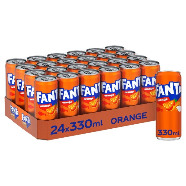 Fanta Orange 33cl (tray 24 stuks)