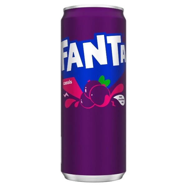 Fanta Cassis 33cl (tray 24 stuks)