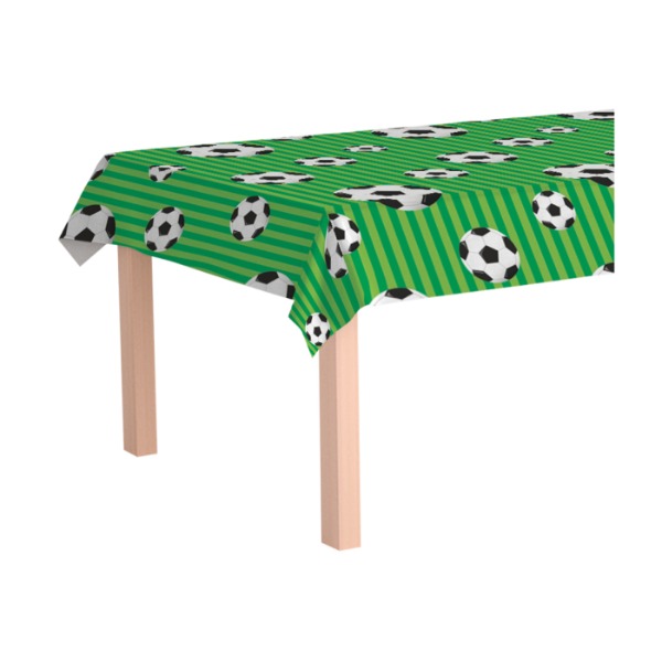 Voetbal tafelkleed 137 x 274 cm Voetbal tafelkleed 137 x 274 cm