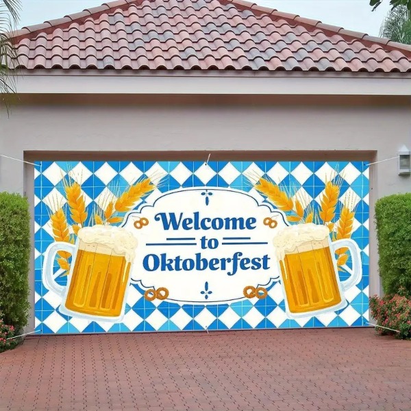 Vlag Welcome to Oktoberfest 180 x 400 cm