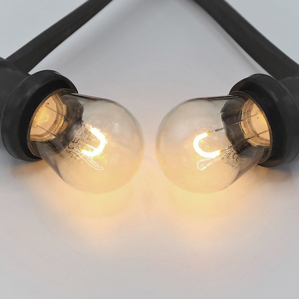 Prikkabel LED 1 watt warm wit
